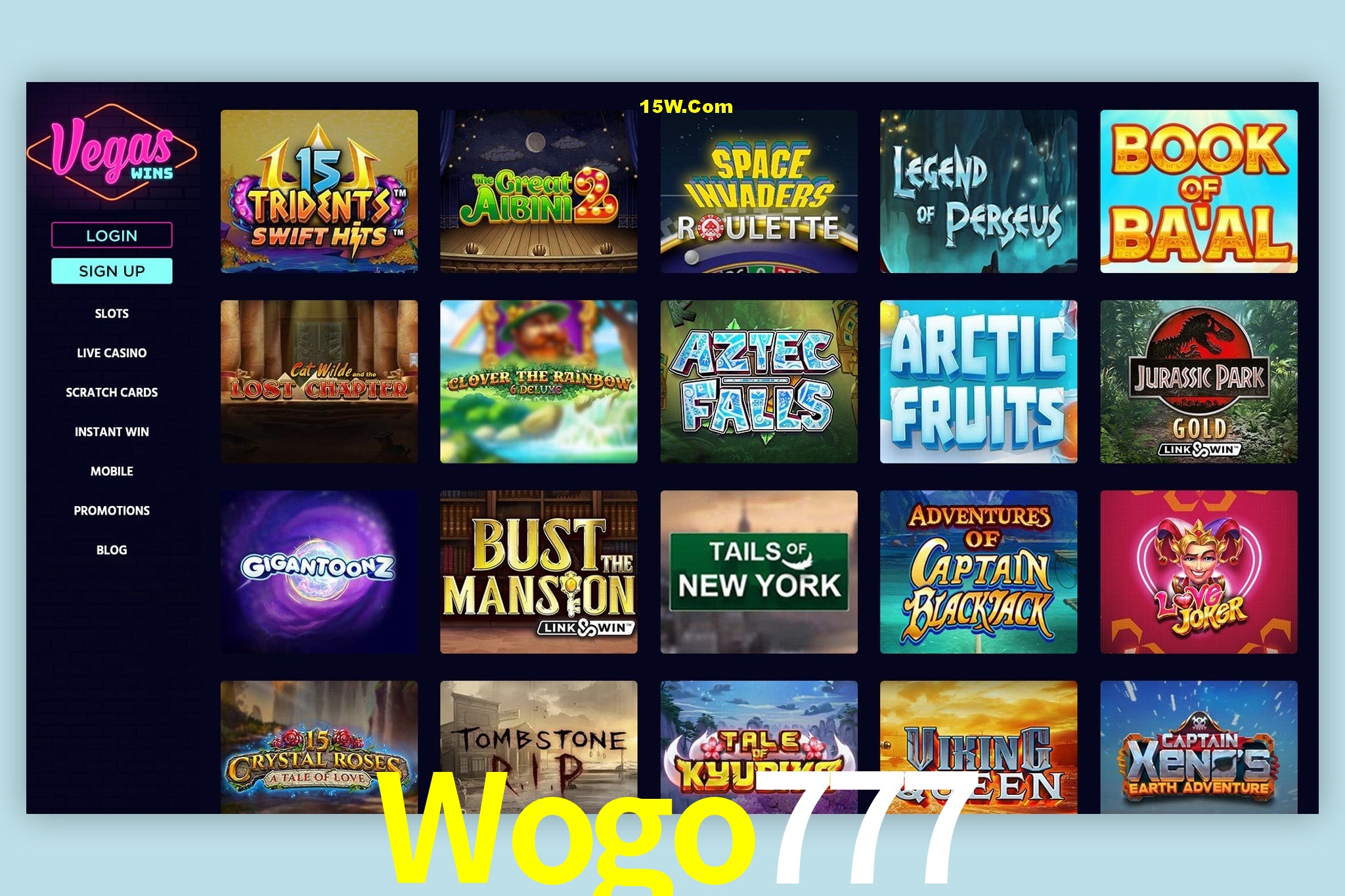 Bonus Features Wogo777